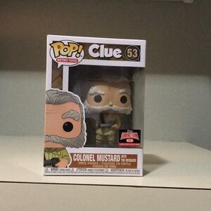Clue Colonel Mustard With the Revolver Funko Pop 53